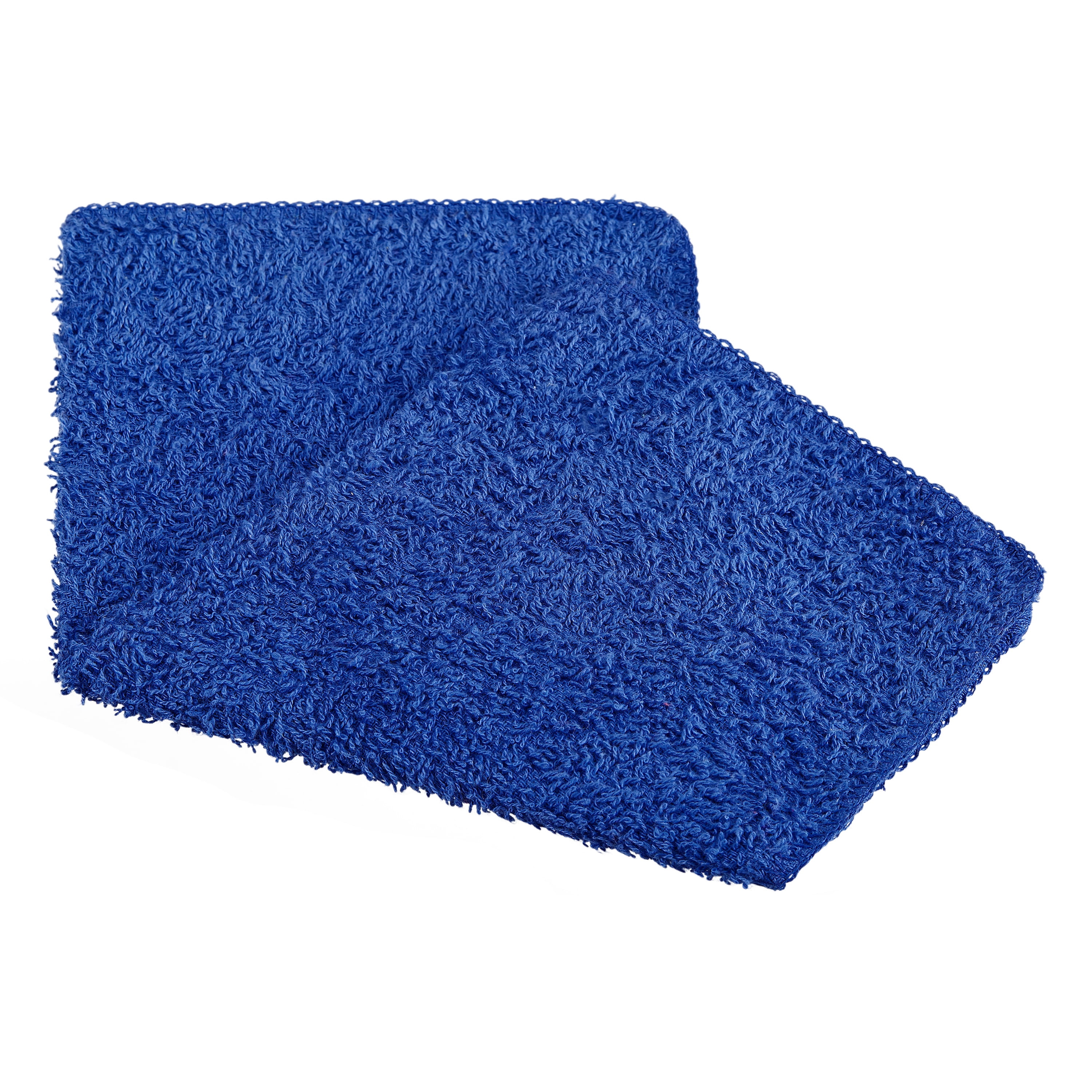 Mainstays Washcloths, 24 Pack, True Bright