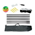 thumbnail image 4 of koolsoo Filet de Badminton Ensemble Filet de Volleyball Assemblage Facile Filet Tressé Standard Filet en Maille pour B, 4 of 9