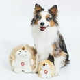 thumbnail image 2 of Pet Qwerks Super Deluxe Plush Dog Toy with Electronic Chattering Sounds, Multicolor Small, 2 of 7
