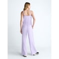 thumbnail image 2 of Scoop Women's and Women's Plus Scubaknit Tank Jumpsuit, Sizes XS-4X, 2 of 4