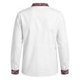 thumbnail image 6 of Weebloom Kids Boys Medieval Renaissance Pirate Shirt Long Sleeve Cosplay Shirt Dress Up Top Role Play Halloween Shirts,Size 3-16 Y, 6 of 6