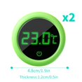 thumbnail image 2 of Aquarium Thermometer, 2 Pieces Electronic LCD Digital Thermometer, Mini LCD Digital Water Thermometer, Aquarium Measurement Thermometer, 2 of 5