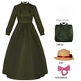 thumbnail image 5 of Adult Women Sophie Inspired Long Dress Vintage European Style Elegant Everyday Outfit, 5 of 6