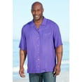 thumbnail image 6 of KingSize Men's Big & Tall  Solid Camp Shirt, 6 of 6
