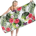 thumbnail image 2 of 2023 Summer Savings! WJSXC Beach Towel Oversized Clearance, Single -sided Velvet Beach Towel Tie Dyed Cool Travel Pool Towel Bohemian Style Red, 2 of 3