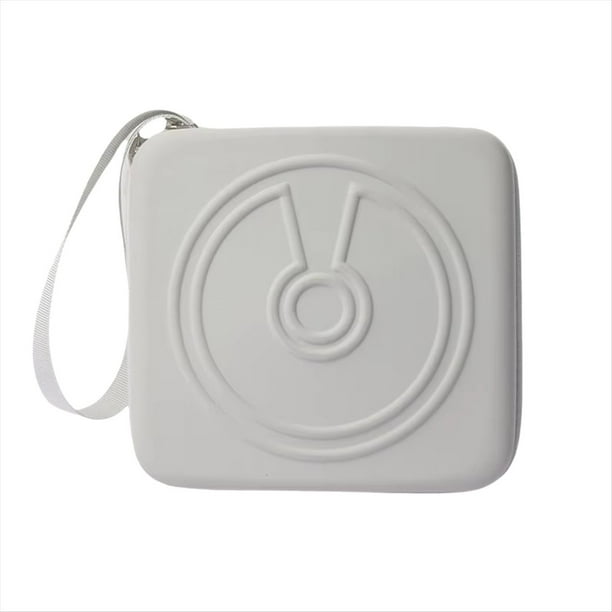 Bolsa Organizadora Multifuncional de PU para Unidad Óptica Externa y CD-ROM, Color Gris.