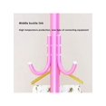 thumbnail image 4 of 1pc Simple Assembly Iron Clothes Rack Coat Hat Hanger Standing Storage Rack For Bedroom Living Room, Economical Clothes Organizer, 4 of 5
