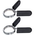 thumbnail image 1 of Lot de 2 Colliers à Ressort pour Haltères 30mm avec Poignées en Caoutchouc, 1 of 6