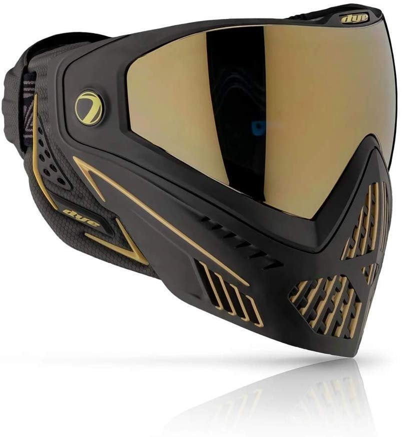 schwarz-gold DYE I4 Pro Paintball Maske 