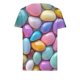 thumbnail image 5 of Top de Verano de las Mujeres, Cuello en V Moda Casual de Manga Corta Blusa, Primavera Y Verano Ligero Top, 5 of 9