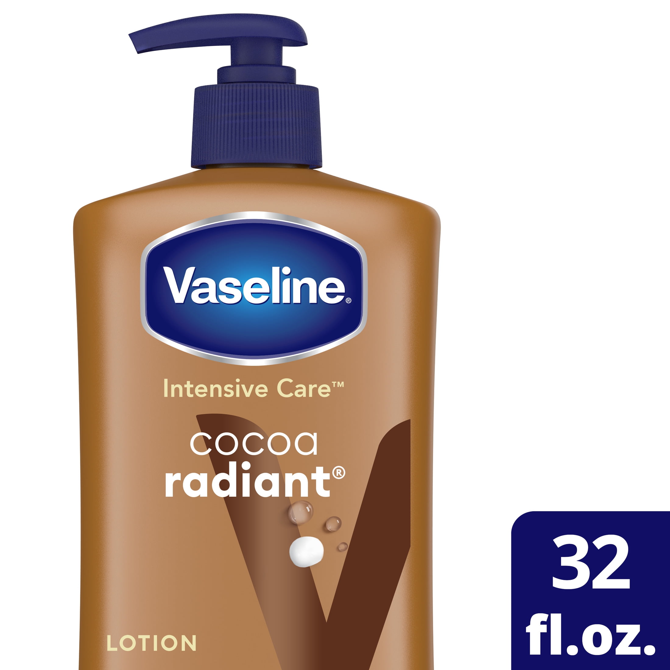 Vaseline Intensive Care Cocoa Radiant Body Lotion, 32 oz