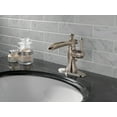 thumbnail image 2 of Delta Cassidy Single Handle Channel Spout Bathroom Faucet with Metal Drain Assembly in Stainless 598LF-SSMPU, 2 of 2