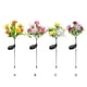 thumbnail image 5 of Cateissary Luces de flores con energía solar, luces decorativas para césped al aire libre, luz solar para césped de rosas, jardín y patio Iluminación y accesorios Púrpura, 5 of 6