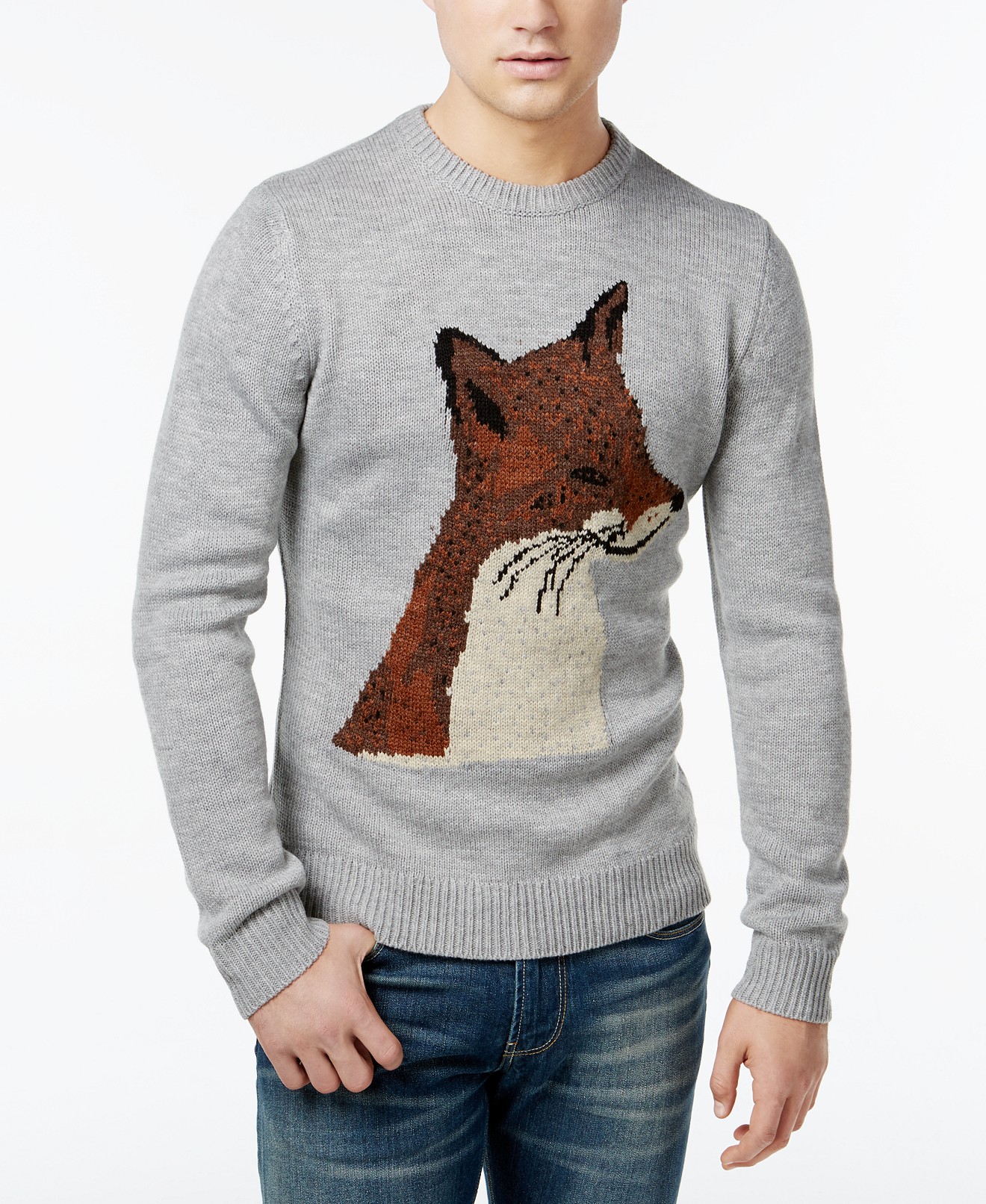 fox sweater mens