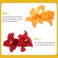 thumbnail image 5 of 5 pinzas para el pelo con flores hawaianas para mujer y niña, accesorios tropicales para disfraces., 5 of 5