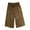 Coffee, variant on ABATAB Plus Size Wide Leg Shorts for Women Button- Up Baggy Summer Shorts Bermuda Casual Lounge Shorts with Pockets