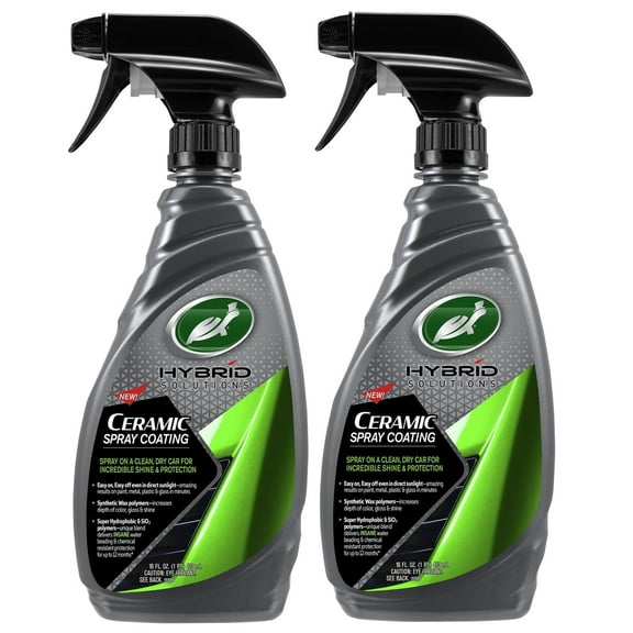 Turtle Wax Hybrid Solutions Ceramic Wax Spray Coating 16 Fl Oz. (2 Pack)