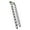 Black+White, variant on INTBUYING Narrow Wall Mounted Attic Loft Ladder Al-Mg Alloy 10+2Steps 8.2-9.2ft