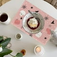 thumbnail image 3 of Halloween Kitchen Mat, 4 Pcs Halloween Pvc Placemats Coffee Mats Kitchen Table Mats Easy to Clean Kitchen Table Mats, 3 of 5