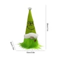 thumbnail image 2 of Muñecos de pie sin rostro Grinch decoración de gnomo Gonk muñecos sin rostro Tomte de 28cm, 2 of 6