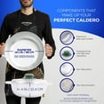 thumbnail image 4 of Universal (Professional Large) Caldero 32 Cups - 11.6 QT / 11 L, Stainless Aluminum Pot, Even Heat Distribution and Fast Cooking Dutch Oven Pot, Ergonomic Handles, Ideal for Rice, and French Fries, 4 of 9