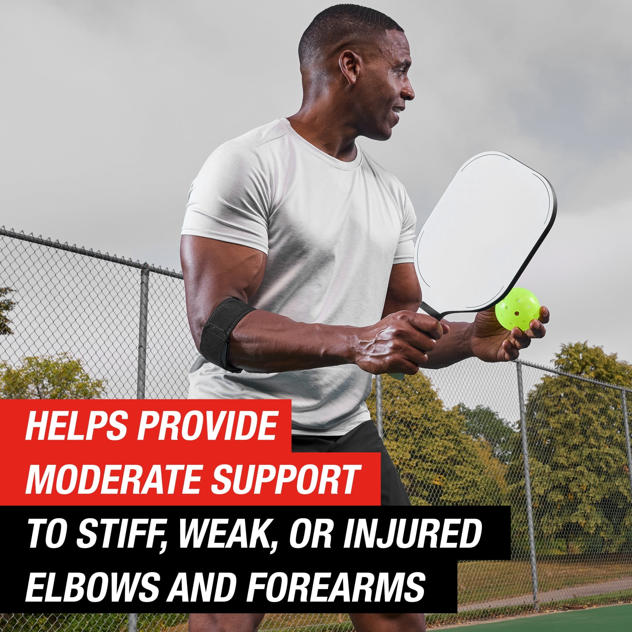 ACE Brand Adjustable Tennis Elbow Strap, 1 Support