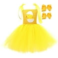 thumbnail image 2 of Toddler Easter Outfits Girl Sleeveless Tutu Tulle Dresses and Headband Set Dress up Party Outfit Girls Outfit 2-3 Years, 2 of 9