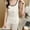 White, variant on LIZUOJUN Pajama Sets For Women 2 Piece Sleeveless Tank Top And Shorts Set Wide Strap Contrast Binding Soft Breathable Lightweight Loungewear Home Pajamas - L
