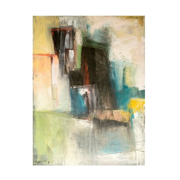 Canvas Wall Art - Tim Nyberg 'Cliff Dwellers' Wall Art for Living Room, Bedroom, or Office Décor by Trademark Fine Art - 14 x 19 Inches