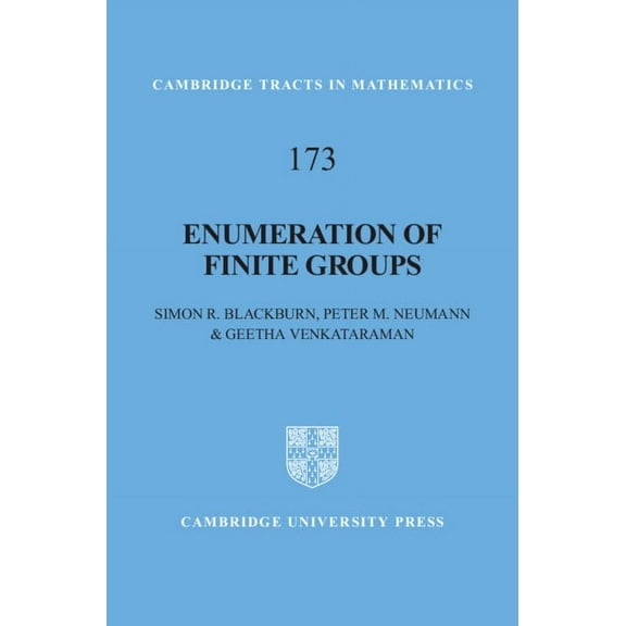 Cambridge Tracts in Mathematics Enumeration of Finite Groups, Book 173, (Hardcover)
