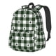 thumbnail image 1 of Disketp Green White Christmas Tree Lumberjack Plaid Mochila Escolar de Gran Capacidad y Peso Ligero, Mochila de Viaje Ideal para Escuela, Trabajo y Uso Diario, Cómoda y con Estilo, 1 of 8