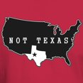 thumbnail image 3 of CafePress - Not Texas T Shirt - Men's Classic Graphic Cotton T-Shirt, 3 of 4