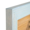 thumbnail image 4 of Rustic Wooden Square Picture Frames 8x8 - Set of 2 -100% Natural Eco Distressed Wood with Real Glass for Wall Mounting and Tabletop Photo Frame - Blue, 4 of 7