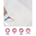 thumbnail image 5 of 4th of July Flamingo Kitchen Dish Towels for Drying Dishes Set of 2, Coastal Beach Waves Mountains Sky Blue Waffle Weave Microfiber Hand Tea Bathroom Towels Quick Dry & Absorbent Towel 12x12, 5 of 5