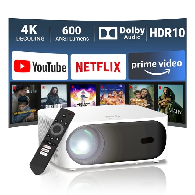 Miniproyector de cine para exteriores Eeenfy Ares A1 1080P Full HD