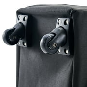 Master Massage Universal Wheeled Table Carry Case Bag With 4 Wheels for Massage Table With 5 Pockets, Black