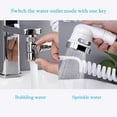 thumbnail image 5 of Kitchen Bathroom Pet Bathing Hose Shower Set, Adjustable Shower Head, Multi-Purpose Sink Faucet Sprayer Attachment, 3 Spray Modes, Quick Adjustment Side Button, Easy Nozzle, 5 of 5