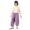 Purple, variant on Pants for Girls Back To School Clothes for Girls Summer Lightweight Loose Fit Sun Protective Trousers for Active Girls for Toddlers and Big Kids Ages 5 to 14
