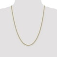 thumbnail image 2 of 14K Yellow Gold chain Spiga (Wheat) 24 in 2.1 mm 2.1mm, 2 of 5