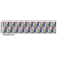 thumbnail image 3 of Floral Fabric by the Yard, Ornamental Elements in Colorful Blobs, Decorative Upholstery Fabric for Sofas and Home Accents, Multicolor by Ambesonne, 3 of 5