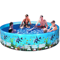 thumbnail image 1 of Piscines hors Terre Pliantes Rondes Baignoire de Bain Extérieure Piscine Gonflable, 1 of 9