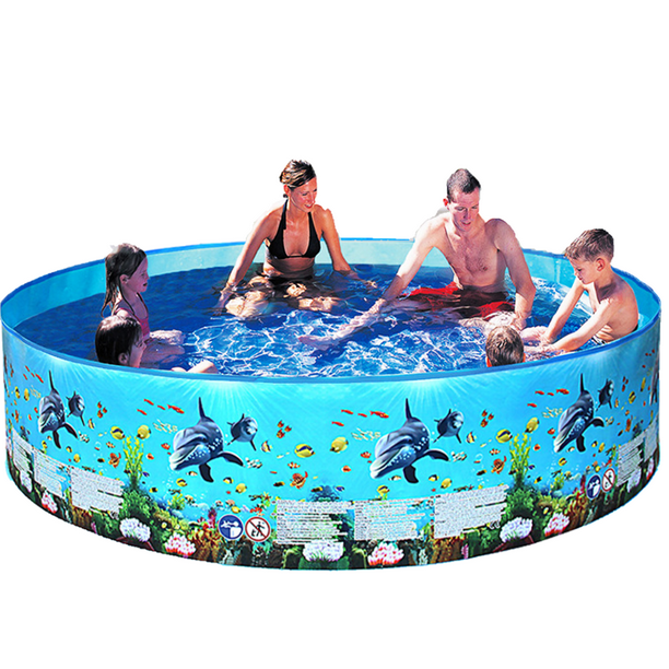 Swimming Pools Above Ground Folding Round Bathing Tub Outdoor Blow Up Pool  