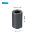 thumbnail image 2 of Unique Bargains Ferrite Toroid Core, Toroid Core 0.5' ODx0.3' IDx0.8' H, Black 30 Pack, 2 of 5