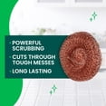thumbnail image 4 of Scotch-Brite Copper Coated Scouring Pads, 3 Count, 4 of 10