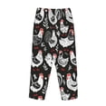 thumbnail image 5 of Balery Laying Hens And Roosters print Women's Pajama Pants,Ultra Lightweight Pjs,Lounge Pant-X-Large, 5 of 9