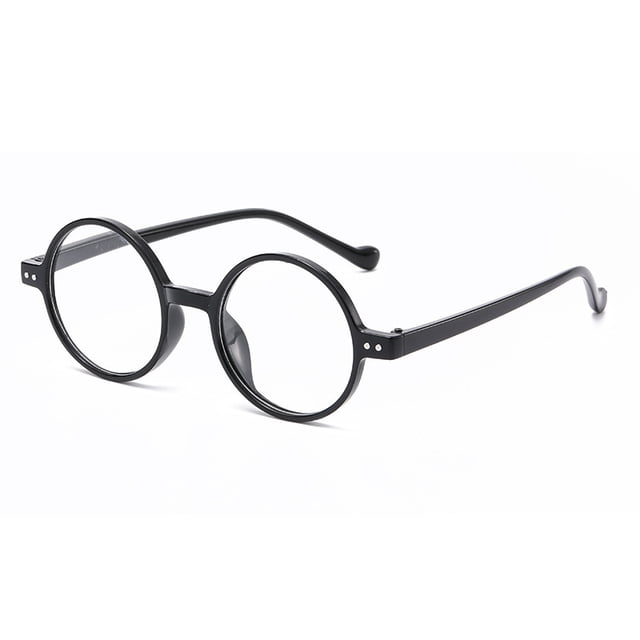 Gafas de lectura anti luz azul para personas de mediana edad y mayores, modernas gafas de lectura Prince HD redondas