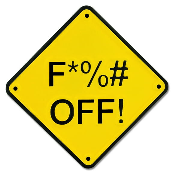 PinMart's F*%# Off! Mean Trendy Enamel Lapel Pin