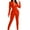 Orange, variant on Wyzesi Girl Shorts Suit White Women's Two Piece Lapels Suit Set Office Business Long Sleeve formal Jacket Pant Suit Slim Fit Trouser Jacket Suit with Waist Belt
