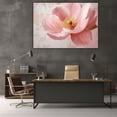 thumbnail image 6 of Mudket Framed Canvas Wall Art Ready to Hang, Blush Pink Peony Canvas Print, Vintage Botanical Floral Wall Decor, Pink Flower Wall Art for Bedroom Living Room Bathroom Office Decor - 12"L x 8"W, 6 of 10