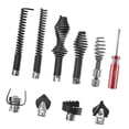 thumbnail image 4 of Flynix Quick Release Drain Snake Heads Steel Auger Set Simple Installation Accessories, 4 of 10